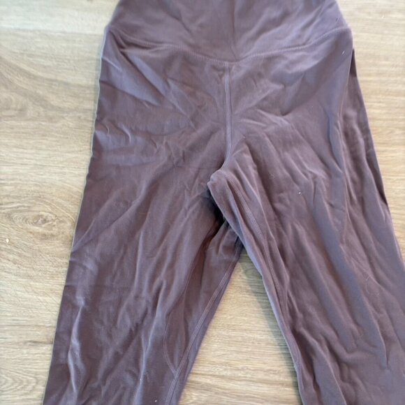 Balance Athletica Vitality Mauve Solid High Rise Ascend Workout Leggings Large - Picture 4 of 6